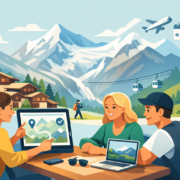 Ferien mit Freunden in Saas-Fee planen