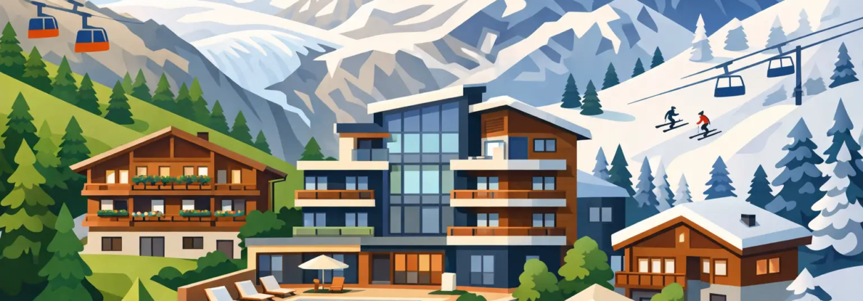Saas-Fee als Ganzjahresdestination: Unterkunft