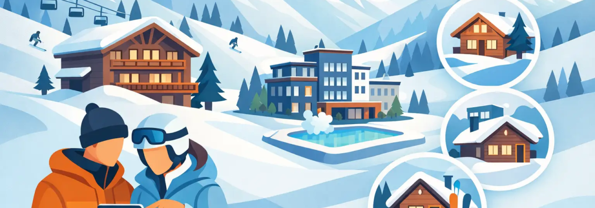 Die beste Unterkunft für Skiferien finden