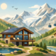 Nachhaltiges Chalet Saas-Fee für bewusste Ferien