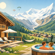 Sommerurlaub im Saas-Fee Chalet mit Freiraum