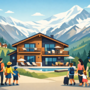 Ferienwohnung für zwei Familien in Saas-Fee