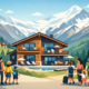 Ferienwohnung für zwei Familien in Saas-Fee