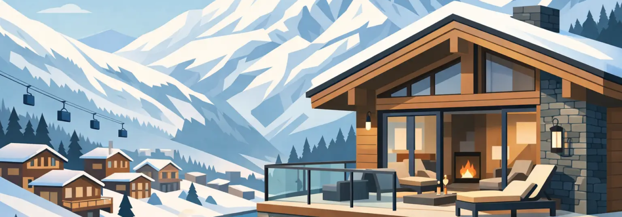 Alpiner Wohnkomfort im Chalet in Saas-Fee