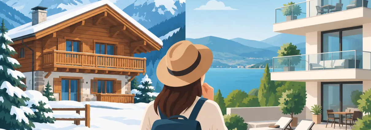 Chalet oder Apartment im Urlaub - was passt?