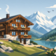 Walliser Chalet mit Stil für echte Bergferien